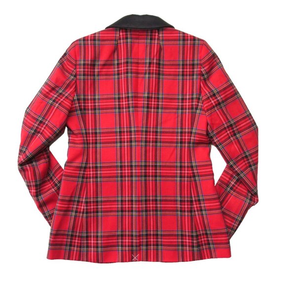 NWT J.Crew Parke Blazer in Red Stewart Tartan Plaid Italian Wool Jacket 2 - Picture 7 of 7